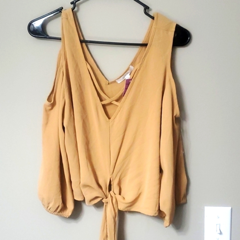 Active USA, LARGE, mustard